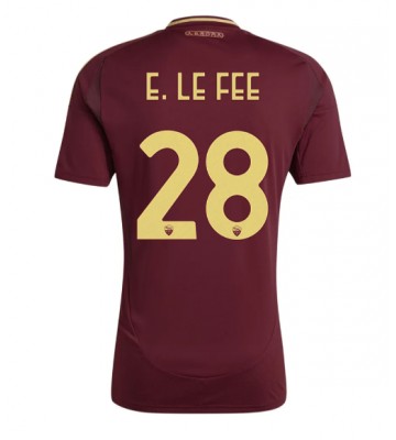 AS Roma Enzo Le Fee #28 Hemmatröja 2024-25 Kortärmad